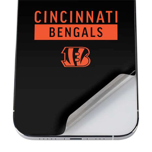 NFL Cincinnati Bengals Black Performance Series iPhone 12 Pro Skin